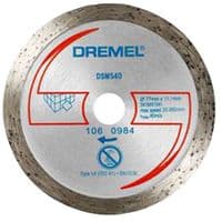 DSM540 - DREMEL - DSM540 - 3 1/16" (77mm x 11.1mm) Diamond Tile Cutting Disc