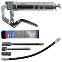 84800120 - HILKA TOOLS - 84800120 - Pistol Grip Manual Grease Gun Set