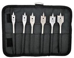 2608587793 - BOSCH - PROFESSIONAL / BLUE - 2608587793 - FLAT BIT WOOD DRILL SET, 6PC