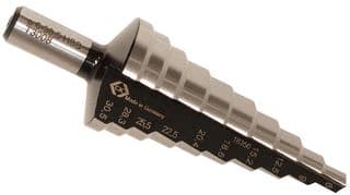 T3008 - CK TOOLS - T3008 - Multistep Drill, 6mm to 30.5mm, 95mm Length, HSS