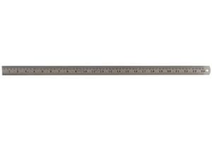 D03078 - DURATOOL - D03078 - 24" (600mm) Stainless Steel Ruler with Metric/Imperial Marking, Satin