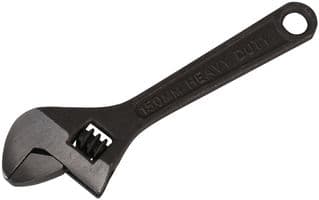 D03107 - DURATOOL - D03107 - 6" (150mm) Black Adjustable Spanner