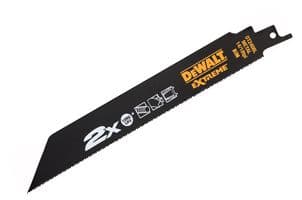 DT2408L-QZ - DEWALT - DT2408L-QZ - 203mm 14/18TPI Extreme Metal Reciprocating Saw Blades, 5 Pack