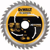 DT99563-QZ - DEWALT - DT99563-QZ - 190mm x 36T x 30mm XR Extreme Runtime Circular Saw Blade