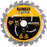 DT99568-QZ - DEWALT - DT99568-QZ - 216mm x 24T x 30mm XR Extreme Runtime Mitre Saw Blade
