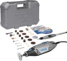 3000-1/25 - DREMEL - 3000-1/25 - Rotary Multi Tool Kit, Variable Speed, 130 W, 230 V, 33000 rpm, UK Plug