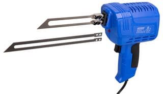 D03295 - DURATOOL - D03295 - Hot Knife Cutter Tool, Electric, 150W, 220VAC to 240VAC, 50Hz, Manganese Steel Blade, ABS, UK Plug