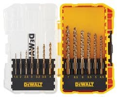 DT70710-QZ - DEWALT - DT70710-QZ - Extreme 2 HSS-G Metal Drill Bit Set, 13 Piece
