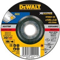 DT99581-QZ - DEWALT - DT99581-QZ - Angle Grinder XR FlexVolt 5" (125mm x 3mm x 22.23mm) Metal Grinding Disc