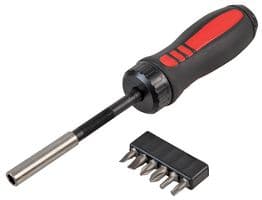 5011-A3C - DURATOOL - 5011-A3C - Screwdriver, Ratchet Set, 6-Piece