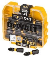 DT70527T-QZ - DEWALT - DT70527T-QZ - IMPACT DRILL BITS - 25MM PZ2 PK25