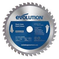 M185TCT-40CS - EVOLUTION - M185TCT-40CS - MILD STEEL BLADE 185MM (40T)