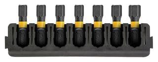 DT70806-QZ - DEWALT - DT70806-QZ - SCREWDRIVING SET , HEX , 25MM, 7PC