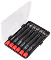 8PK-2061-F - DURATOOL - 8PK-2061-F - Screwdriver Set, Precision, 6-Piece