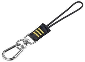 T8007 - CK TOOLS - T8007 - Tool Tether Loop, D Loop, On Swivel, Screw gate Connector Tethers