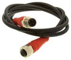120066-5456 - MOLEX - 120066-5456 - SENSOR CORD, 4P, M12 RCPT-M12 PLUG, 1M
