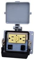 8000-0100/1000-0361 - WAGO - 8000-0100/1000-0361 - METAL ENCLOSURE, 2PORT, CAT 5E ENET