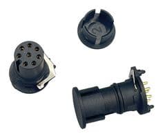 862-008-213R001 - NORCOMP - 862-008-213R001 - SENSOR CONN, M12, 8POS, RCPT, PCB