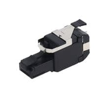 RVAFPUBK-B24 - BELDEN - RVAFPUBK-B24 - RJ45 CONNECTOR, PLUG, 8P8C, 1PORT, CAT6A