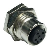 M12A-03PFFS-SF8001. - AMPHENOL LTW - M12A-03PFFS-SF8001. - SENSOR CONN, M12, RCPT, 3POS, PANEL