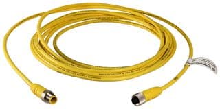 RST 5-RKT 5-612/5M - LUMBERG AUTOMATION - RST 5-RKT 5-612/5M - SENSOR CORDSET, M12 5 POSITION MALE TO FEMALE, 5M