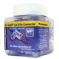202003J - PLATINUM TOOLS - 202003J - EZ--RJ45 Cat5 100 Piece Jar