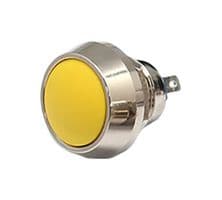 FWCM12-BJA-S0M2Y - MALLORY - FWCM12-BJA-S0M2Y - SWITCH SPST 12MM Y-CAP LUG STK £ 10AN2603