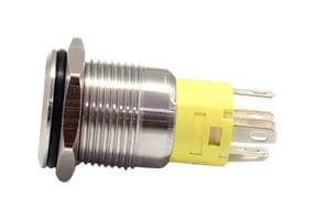 FWM16-FJ1-S1M3 - MALLORY - FWM16-FJ1-S1M3 - SWITCH SPDT 16MM LUG CUL STK £ 10AN2608