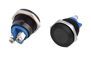 FWM16-FSM-A0M2 - MALLORY - FWM16-FSM-A0M2 - SWITCH SPST 16MM Screws STK £ 10AN2609