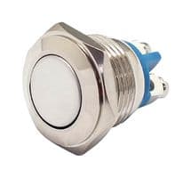 FWM16-FSM-S0M2 - MALLORY - FWM16-FSM-S0M2 - SWITCH SPST 16MM Screws STK £ 10AN2610