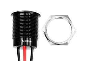 FWM19-FW1-A0M2 - MALLORY - FWM19-FW1-A0M2 - SWITCH SPST 19MM Wires STK £ 10AN2621