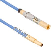 7083-0025 - AMPHENOL SV MICROWAVE - 7083-0025 - CABLE ASSY, NANORF PIN-SMPS SKT, 12"