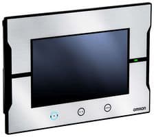 NA5-7W001S-V2 - OMRON INDUSTRIAL AUTOMATION - NA5-7W001S-V2 - TOUCH SCREEN HMI, 7 INCH WIDE SCREEN, TFT LCD, 24BIT COLOR, 800X480 RESOLUTION, FRAME COLOR SILVER 12AN9415