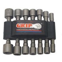 69080 - GRIP ON TOOLS - 69080 - 14 Piece Power Nut Driver Set