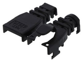 TDS8CVR-BK. - L-COM - TDS8CVR-BK. - SNAGLESS COVER, RJ45 PLUG, POLYPROPYLENE