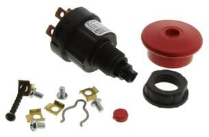 87943-08 - HONEYWELL - 87943-08 - EMERGENCY STOP SWITCH, DPST, 12V, SCREW
