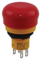 AB6E-3BV02PTRH. - IDEC - AB6E-3BV02PTRH. - SWITCH, E-STOP, DPST, 5A, 250VAC
