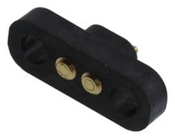 858-22-002-30-001101 - MILL-MAX - 858-22-002-30-001101 - SPRING LOADED CONNECTOR, 2POS, 4MM, SMD