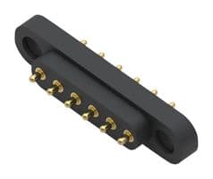 858-22-006-10-001101 - MILL-MAX - 858-22-006-10-001101 - SPRING LOADED CONNECTOR, 6POS, 4MM, TH