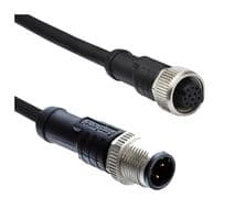 MSAP05ML-SAPFL-SDA05. - AMPHENOL LTW - MSAP05ML-SAPFL-SDA05. - SENSOR CABLE, 5P M12 PLUG-RCPT, 0.5M