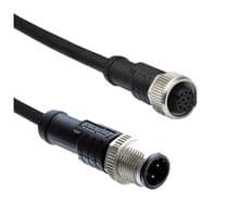 MSAP08ML-SAPFL-SDA05. - AMPHENOL LTW - MSAP08ML-SAPFL-SDA05. - SENSOR CABLE, 8P M12 PLUG-RCPT, 0.5M