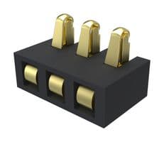 10008318-001LF - AMPHENOL COMMUNICATIONS SOLUTIONS - 10008318-001LF - BATTERY CONNECTOR, 3POS, 2.5MM, SMD
