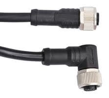 M12A04FL-12AFR-SDA05 - AMPHENOL LTW - M12A04FL-12AFR-SDA05 - CBL ASSY, 4P M12 RECPT-R/A RECPT, 500MM