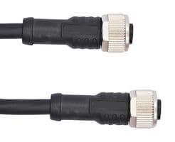 M12A05FL-12AFL-SB001 - AMPHENOL LTW - M12A05FL-12AFL-SB001 - CBL ASSY, 5P M12 RECPT-RECPT, 1M