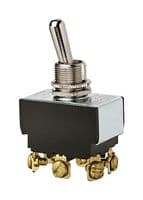 774016 - IDEAL - 774016 - TOGGLE SWITCH, DPDT, 20A, 125VAC, PANEL