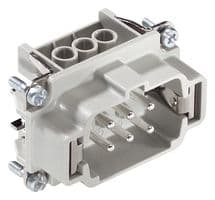 10190100 - LAPP - 10190100 - HEAVY DUTY INSERT, PLUG, 6POS, 16A
