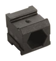 02529000003. - HARTING - 02529000003. - T MODULE, FEMALE, POLYAMIDE, BLACK