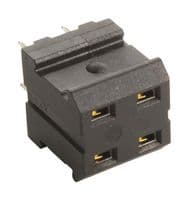 02529041201. - HARTING - 02529041201. - CONN, RCPT, 4POS, 2ROW, 5.08MM