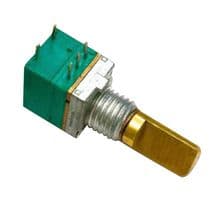 P081S-71F2CAR10K - TT ELECTRONICS / BI TECHNOLOGIES - P081S-71F2CAR10K - ROTARY POTENTIOMETER, 10KOHM 8MM, 20% 50
