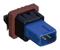 D369-B66-BP4 - DEUTSCH - TE CONNECTIVITY - D369-B66-BP4 - WTB CONN, RCPT, 6POS, 2ROW, 2.54MM